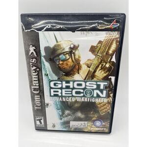 Tom Clancy's Ghost Recon Advanced Warfighter - Playstation 2 Ps2, Cib W/ Manual